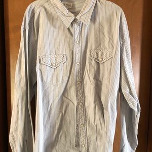 BKE pearl snap long sleeve